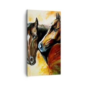 Tablou pe pânză - De două ori mai fermecător - 45x80 cm