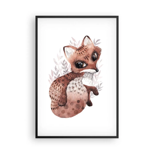 Poster în ramă neagră - Doar iubire - 61x91 cm