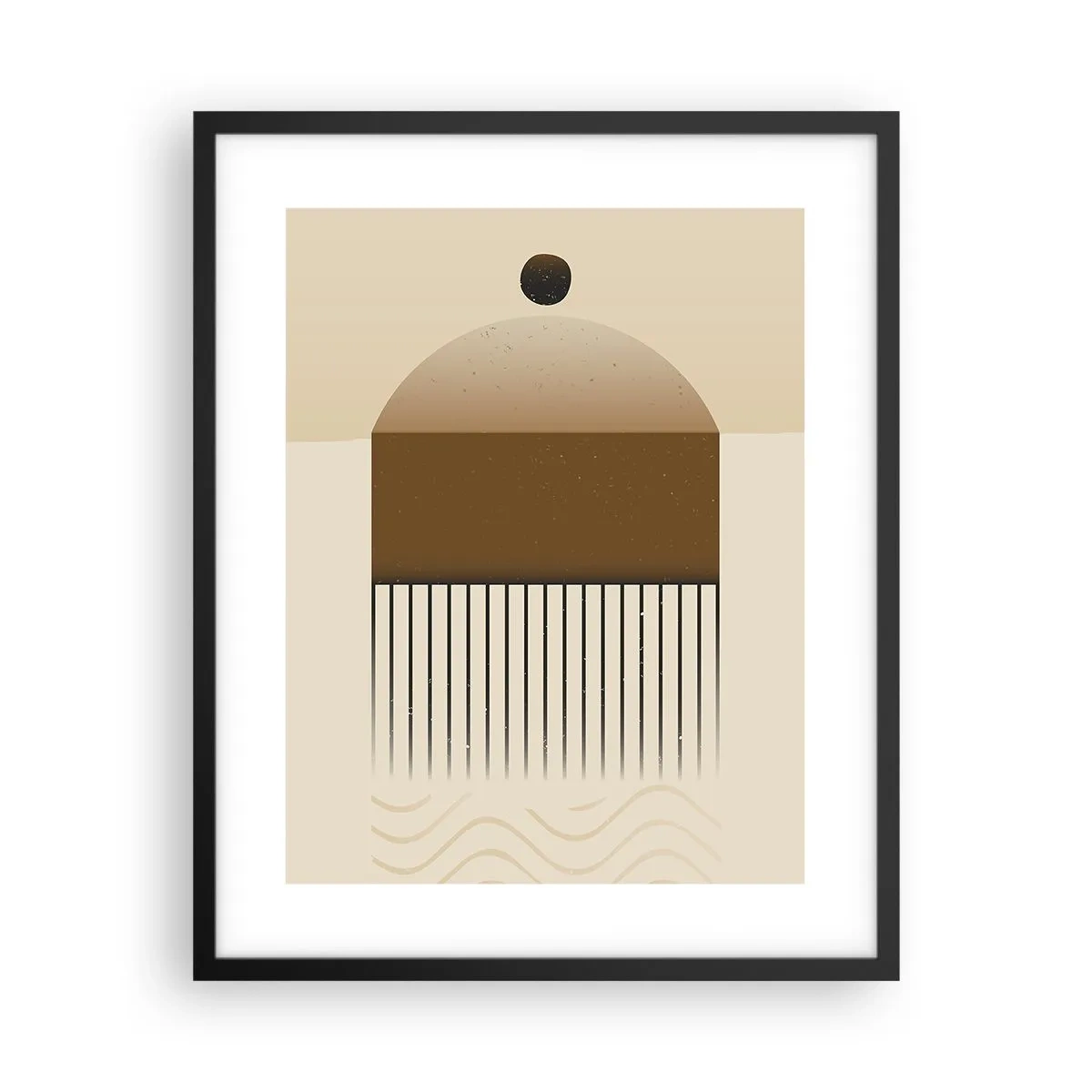 Poster în ramă neagră - Stări diferite - 40x50 cm