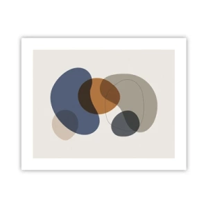 Poster - Picături de culoare - 50x40 cm