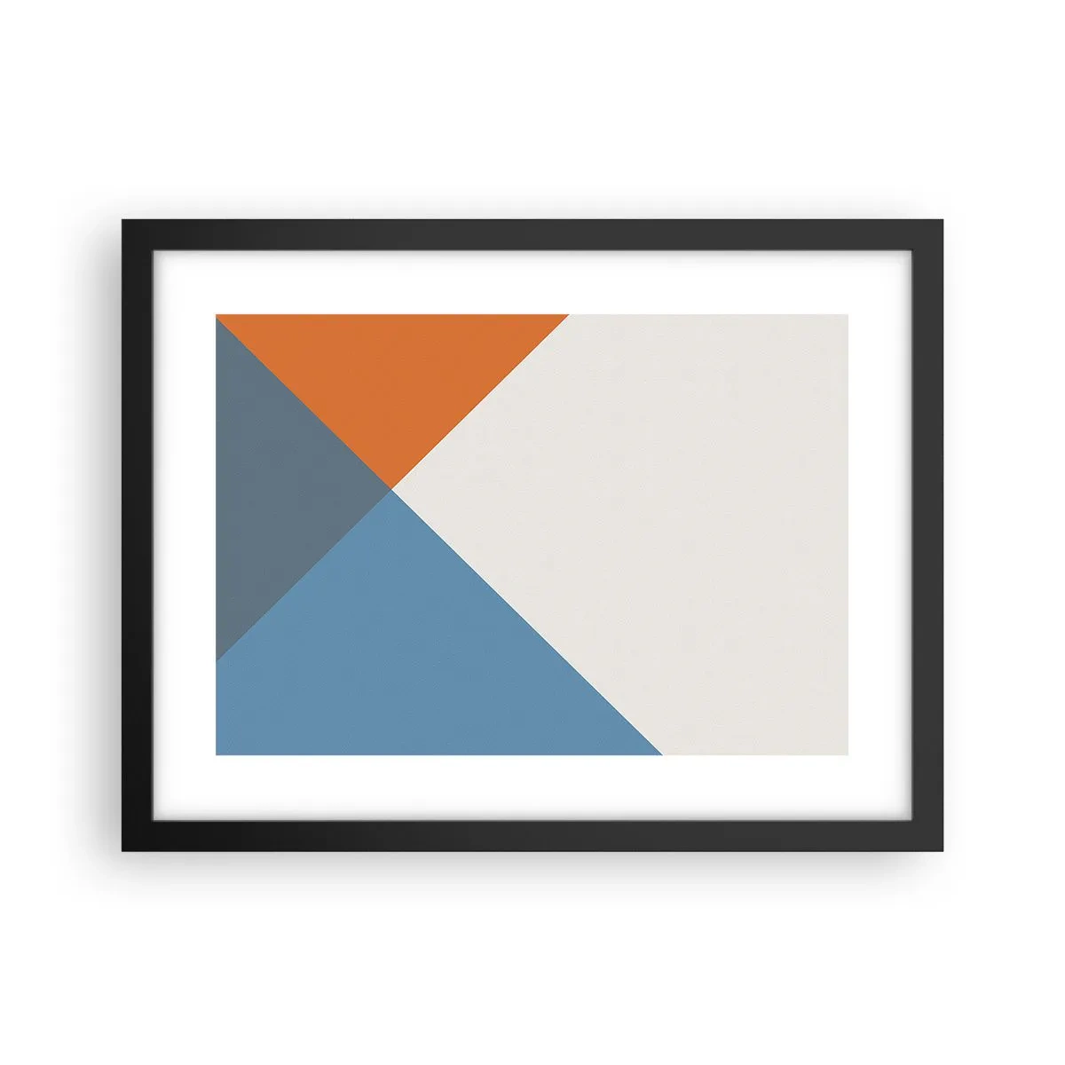 Poster în ramă neagră - La un unghi drept - 40x30 cm