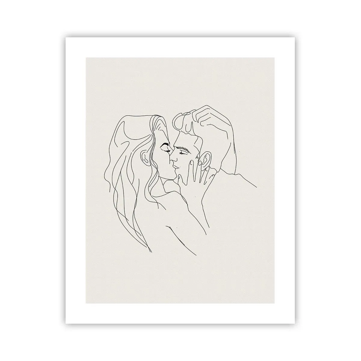 Poster - Încurcați în sentimente - 40x50 cm