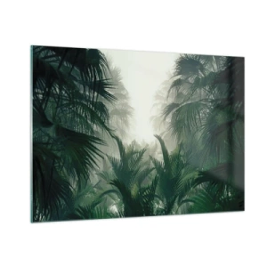 Tablou pe sticlă - Mister tropical - 100x70 cm