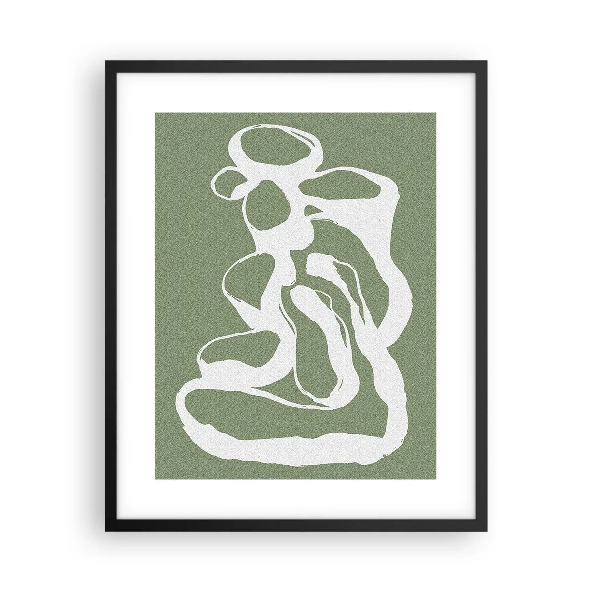 Poster în ramă neagră - Chemarea spațiului - 40x50 cm