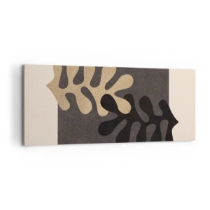 Tablou pe pânză - Absență și completare - 100x40 cm