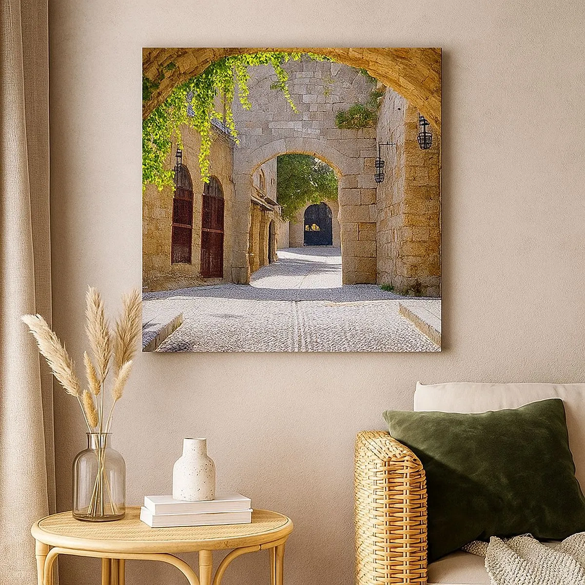 Tablou pe pânză - Procesiunea e pe cale să apară - 30x30 cm