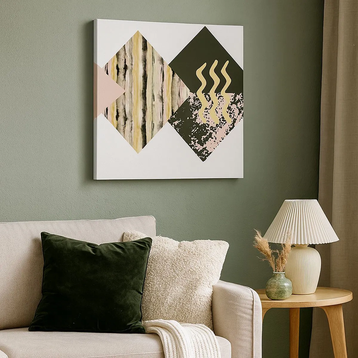 Tablou pe pânză - Aparent simplu - 30x30 cm