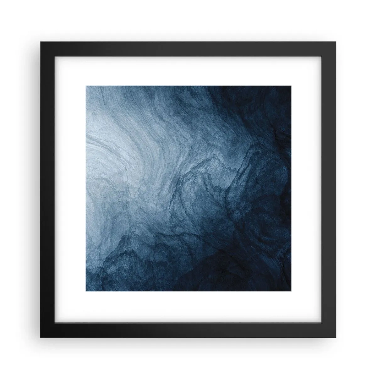 Poster în ramă neagră - În adâncuri - 30x30 cm