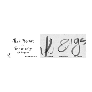 Mostră tapet Premium Canvas - Cum să trăim bine? - Tipografie, Afirmare, Maxim - 100x30 cm