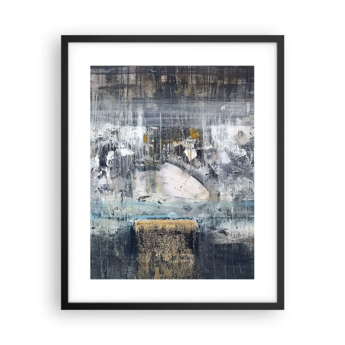 Poster în ramă neagră - Ca pe gheață, ca pe asfalt - 40x50 cm