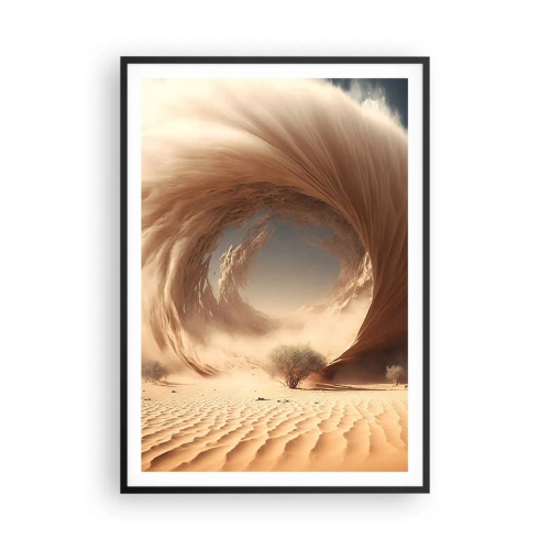 Poster în ramă neagră - Portal deschis - 70x100 cm