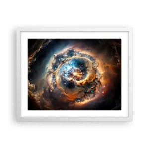 Poster în ramă albă - Început - 50x40 cm