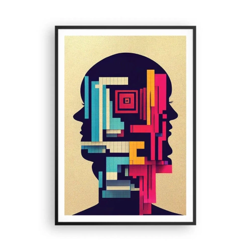 Poster în ramă neagră - Legături noi - 70x100 cm