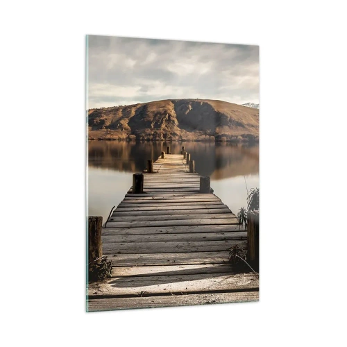 Tablou pe sticlă - Peisaj în tăcere - 50x70 cm