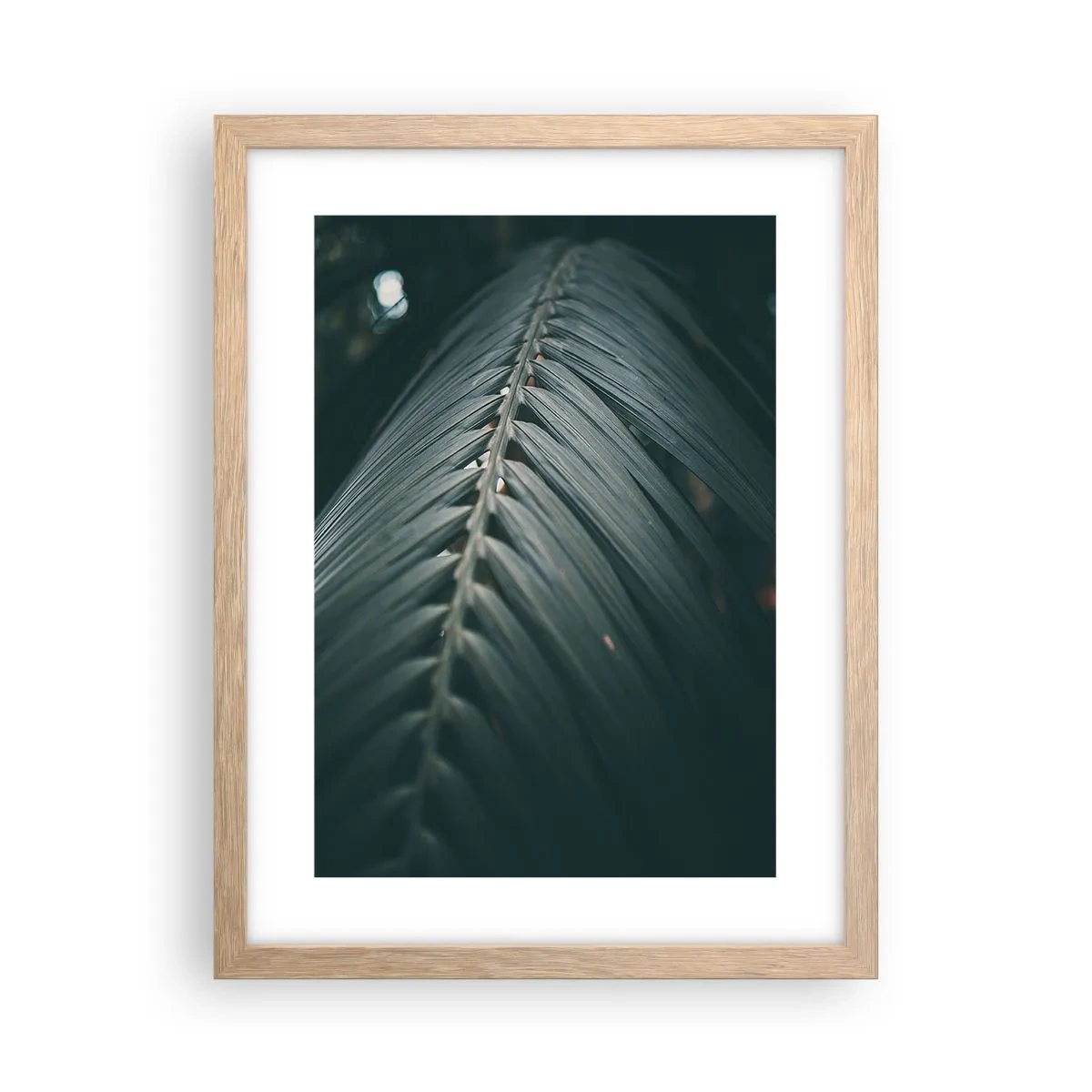 Poster în ramă de stejar deschis - Precizia naturii - 30x40 cm