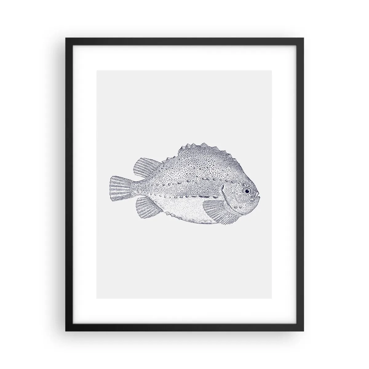 Poster în ramă neagră - Pentru albumul naturalistului - 40x50 cm