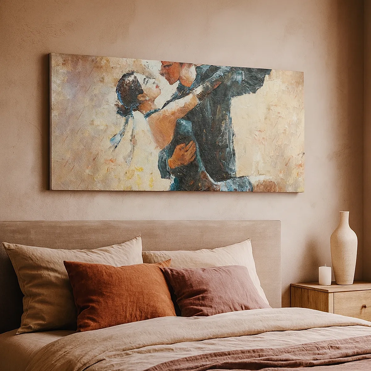 Tablou pe pânză - A la Rudolf Valentino - 30x30 cm