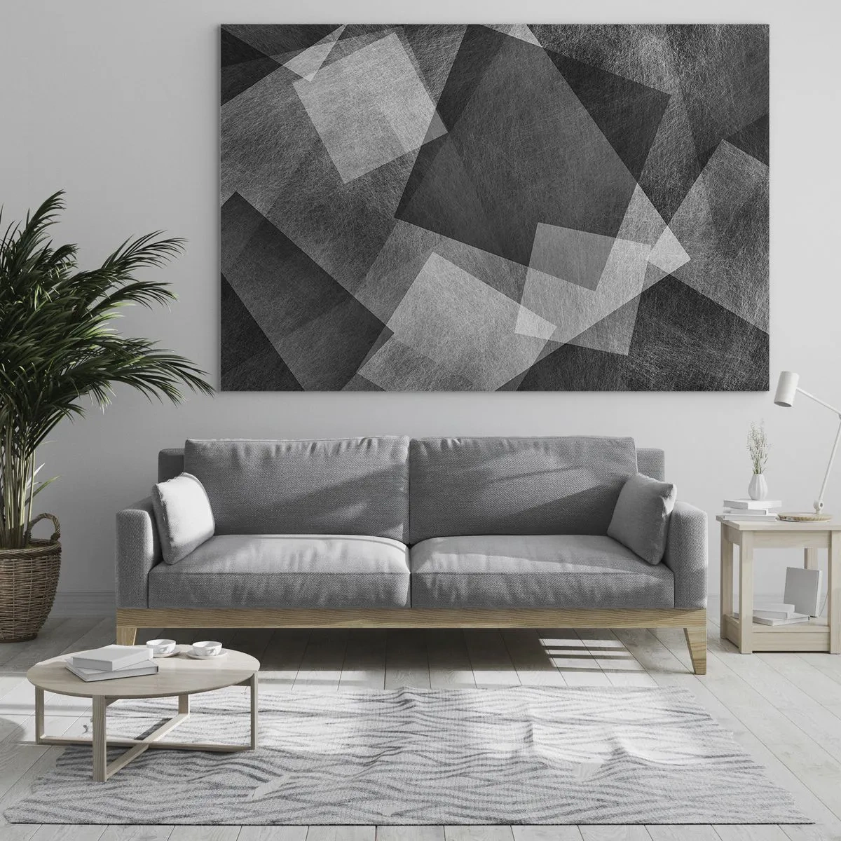 Tablou pe sticlă - Un simbol etern al permanenței și al ordinii - 100x70 cm
