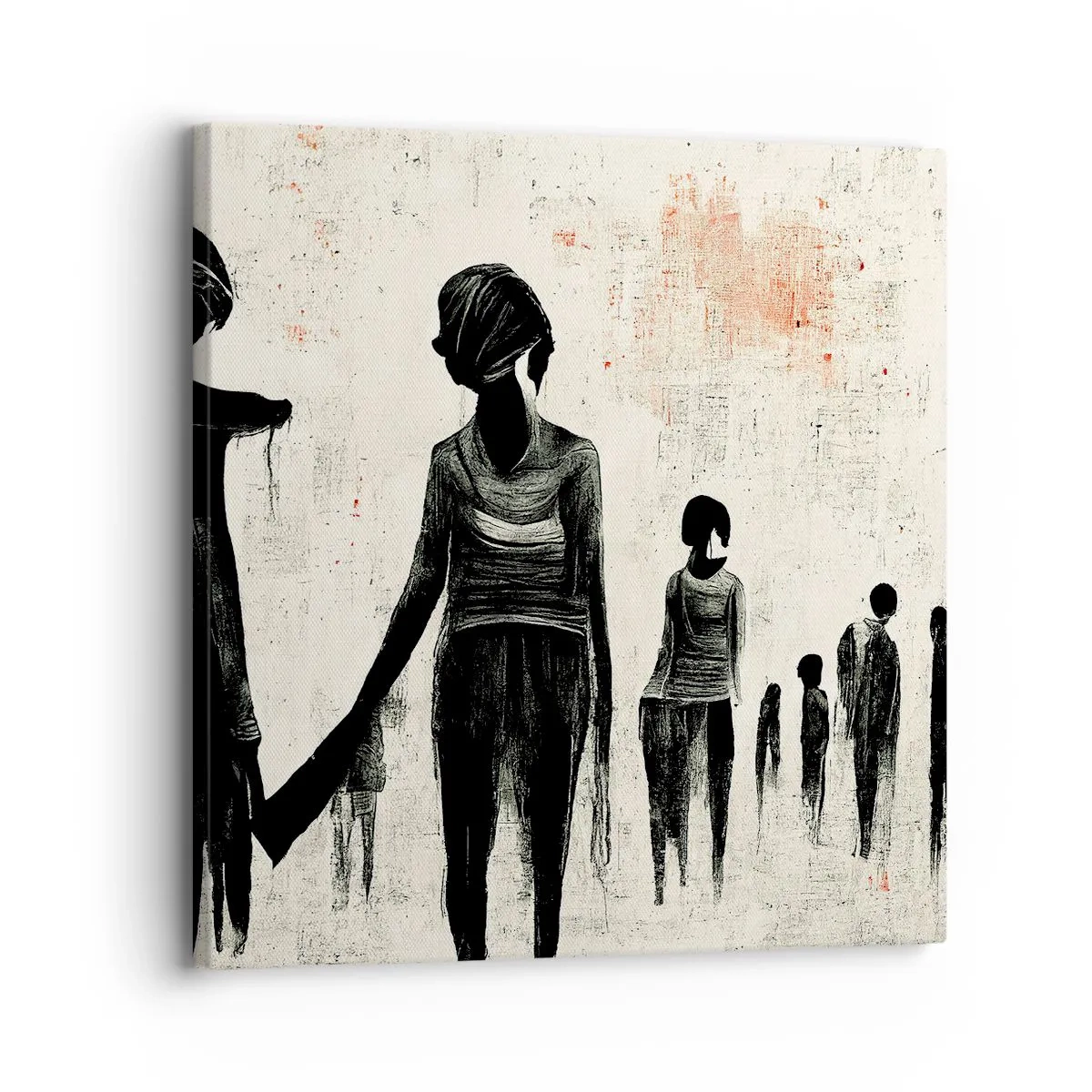 Tablou pe pânză - Împotriva singurătății - 30x30 cm