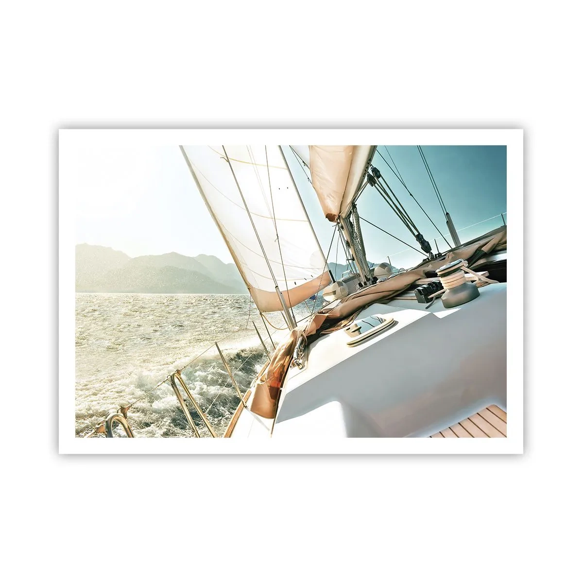 Poster - Pânzele umflate de vânt - 100x70 cm