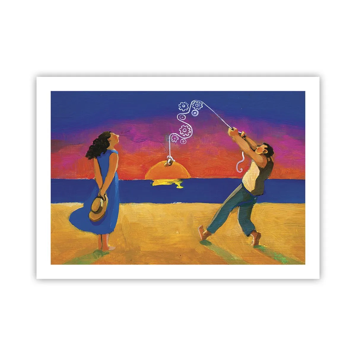 Poster - Mai mult decât o stea din cer - 70x50 cm