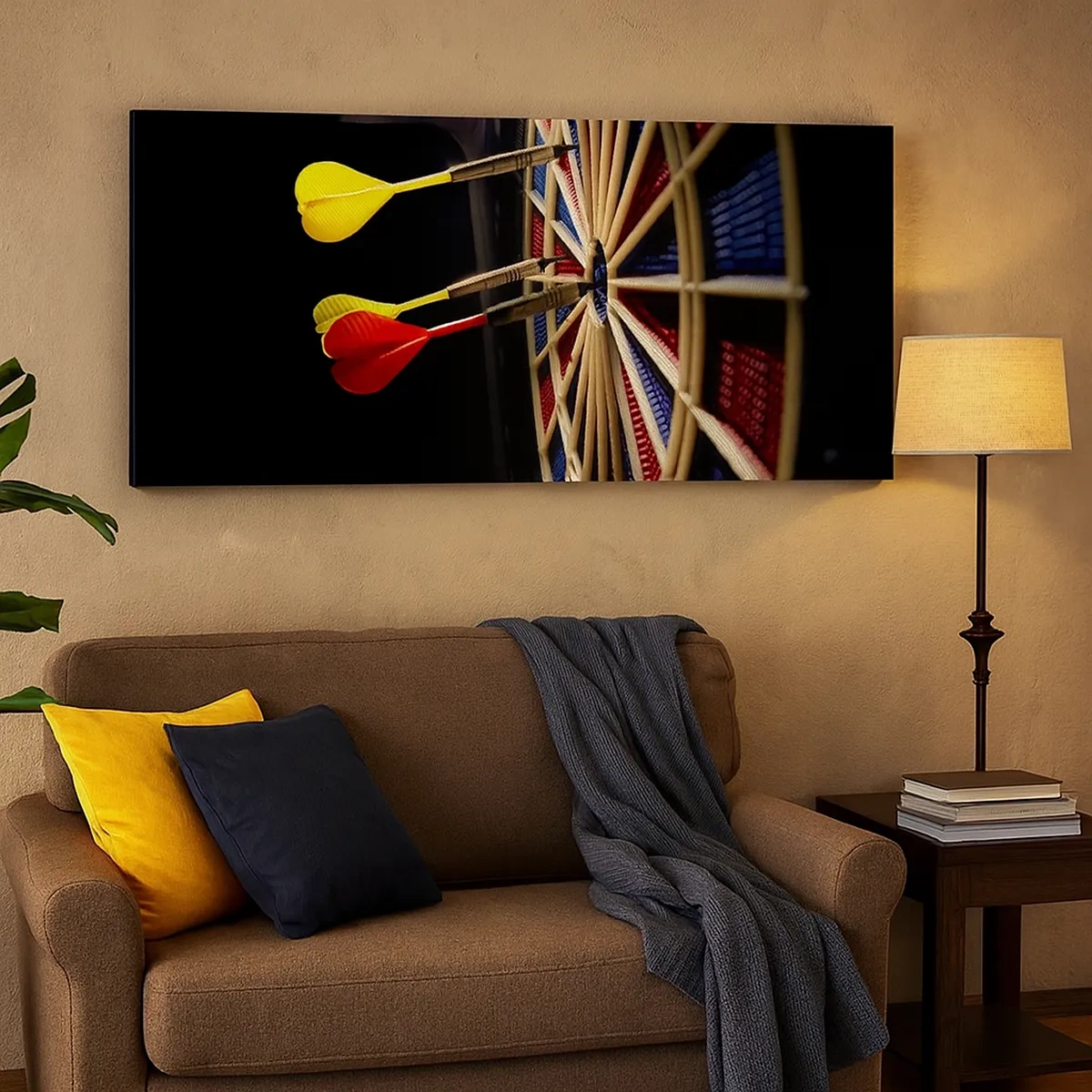 Tablou pe pânză - Direct la subiect - 30x30 cm