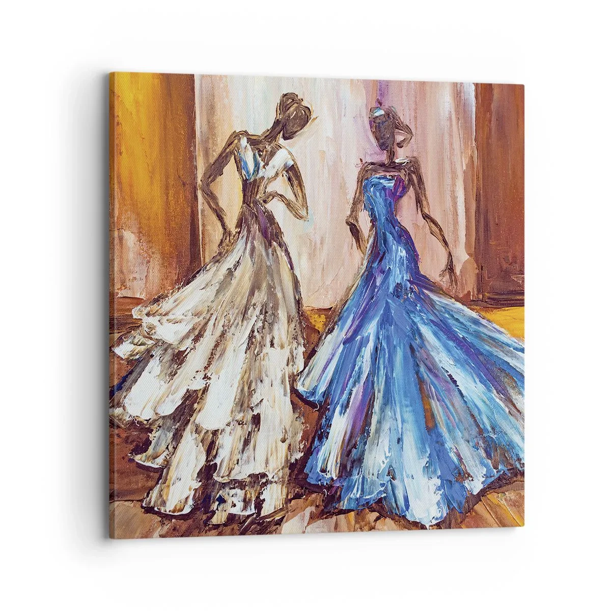 Tablou pe pânză - Duetul fermecător - 70x70 cm