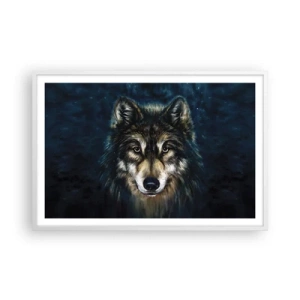 Poster în ramă albă - Alfa? Și omega - 91x61 cm