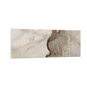 Tablou pe sticlă - La granița culorilor - 140x50 cm