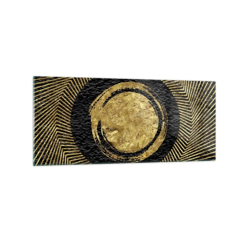 Tablou pe sticlă - Compoziție glamour - 120x50 cm