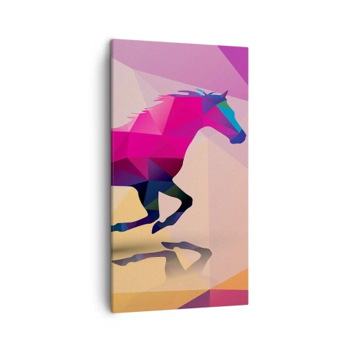 Tablou pe pânză - Cubismul mai trăiește - 45x80 cm