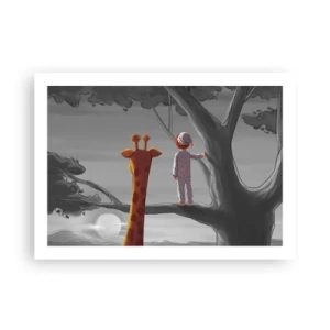 Poster - Acest lucru se întâmplă cu adevărat - 70x50 cm
