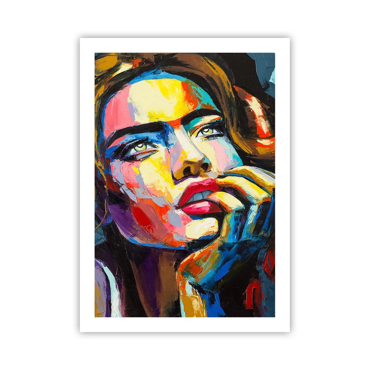 Poster - Visele ca niște păsări se înalță pe cer - 50x70 cm