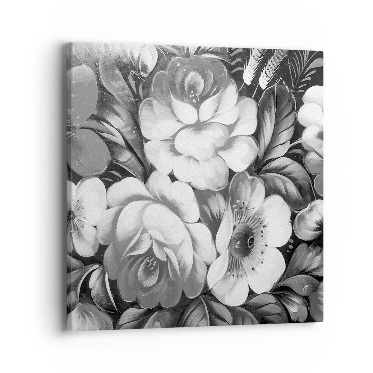 Tablou pe pânză - Frumoase chiar și în gri - 40x40 cm