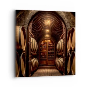 Tablou pe pânză - Beciul cu atmosferă - 40x40 cm