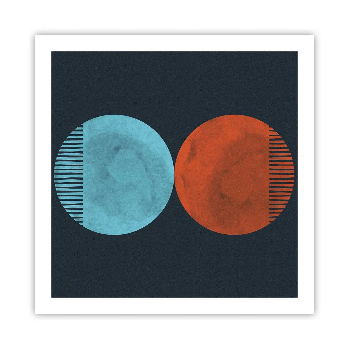 Poster - Doar geometrie? - 60x60 cm