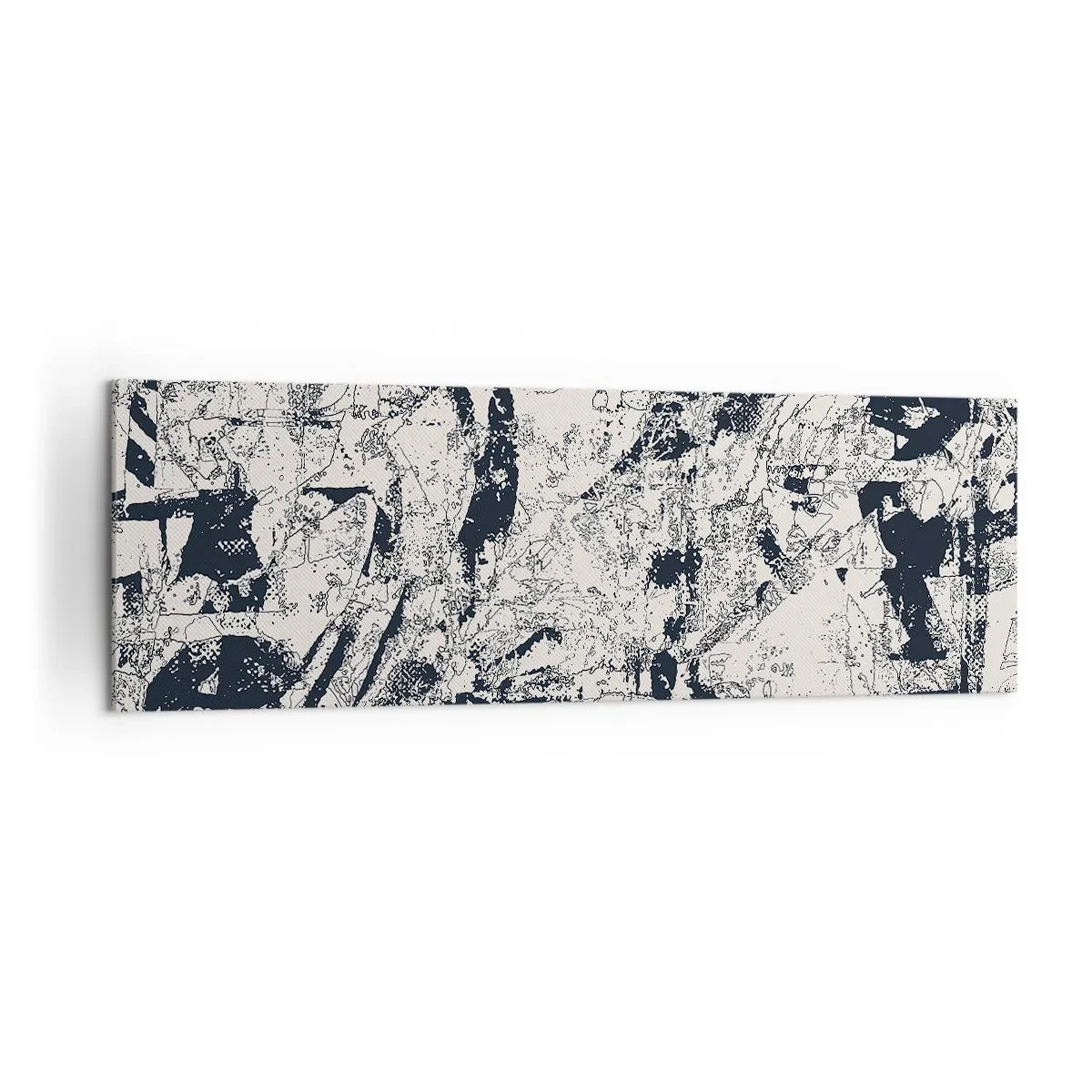 Tablou pe pânză - Întrepătrunderea contrariilor - 160x50 cm