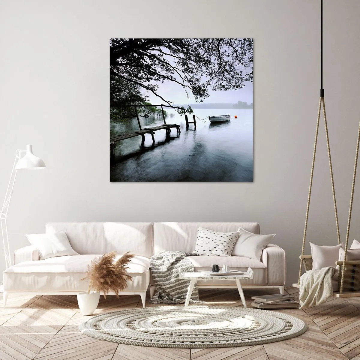 Tablou pe pânză - Te odihnești deja - 40x40 cm