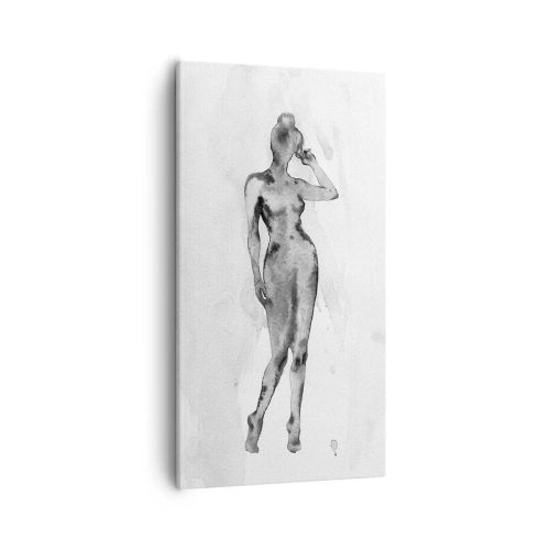 Tablou pe pânză - Un studiu al idealului de feminitate - 55x100 cm