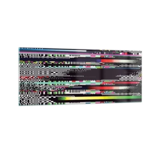 Tablou pe sticlă - Imaginea controlată a realității - 100x40 cm