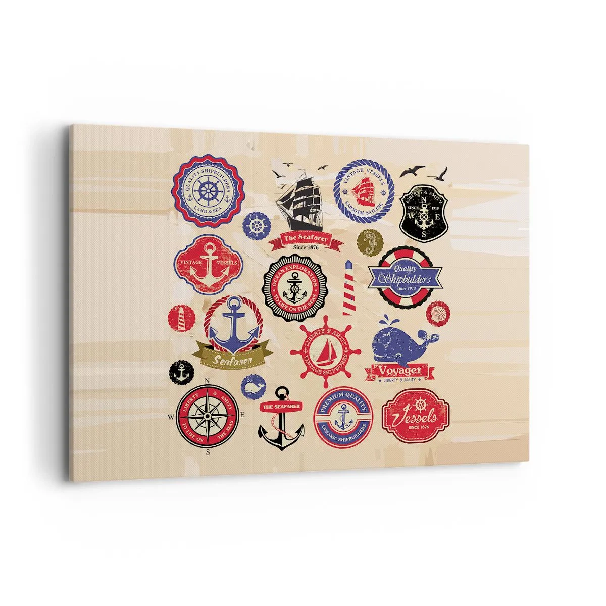 Tablou pe pânză - Frăția navigării - 100x70 cm