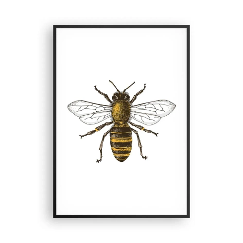 Poster în ramă neagră - Frumoasă și bună - 70x100 cm