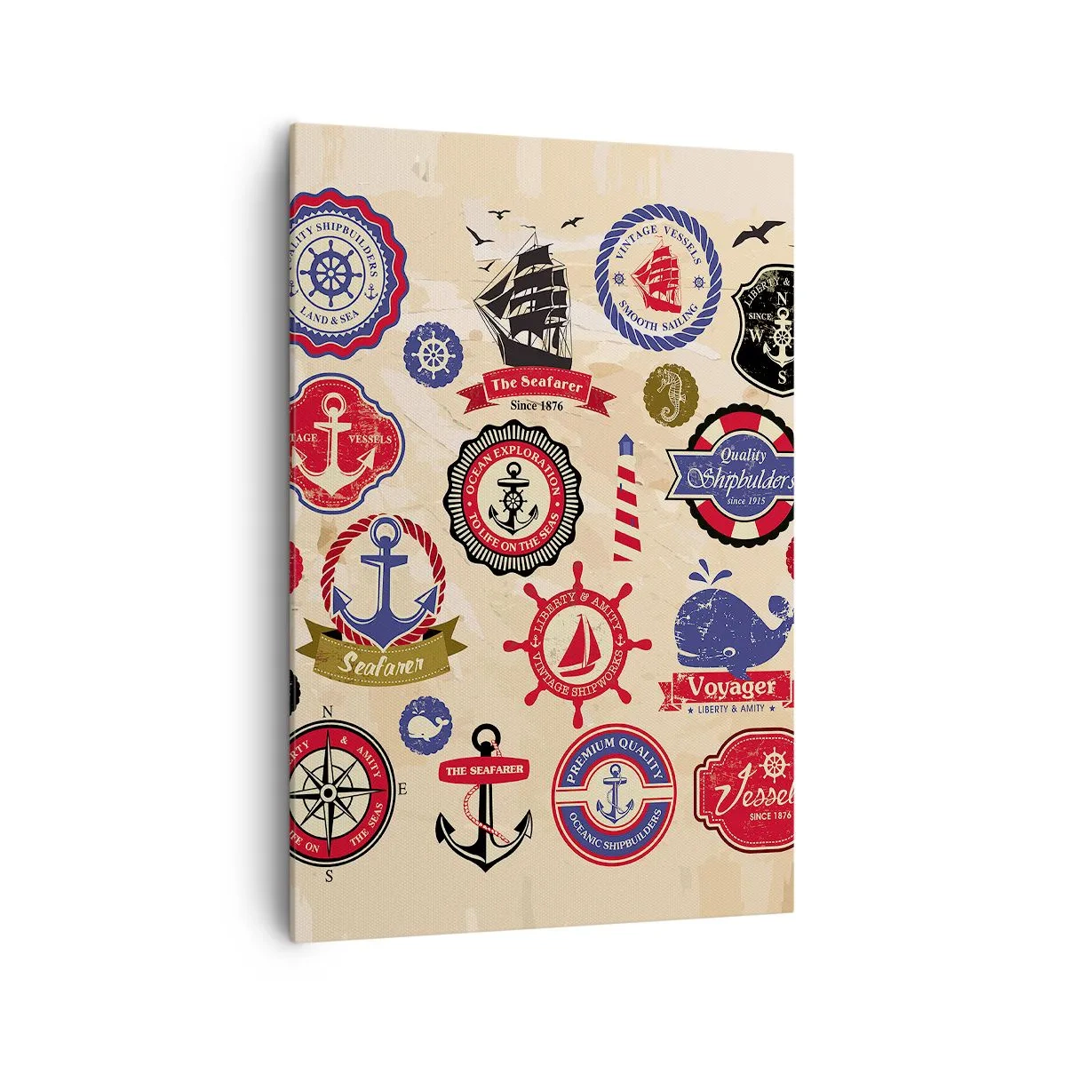 Tablou pe pânză - Frăția navigării - 70x100 cm