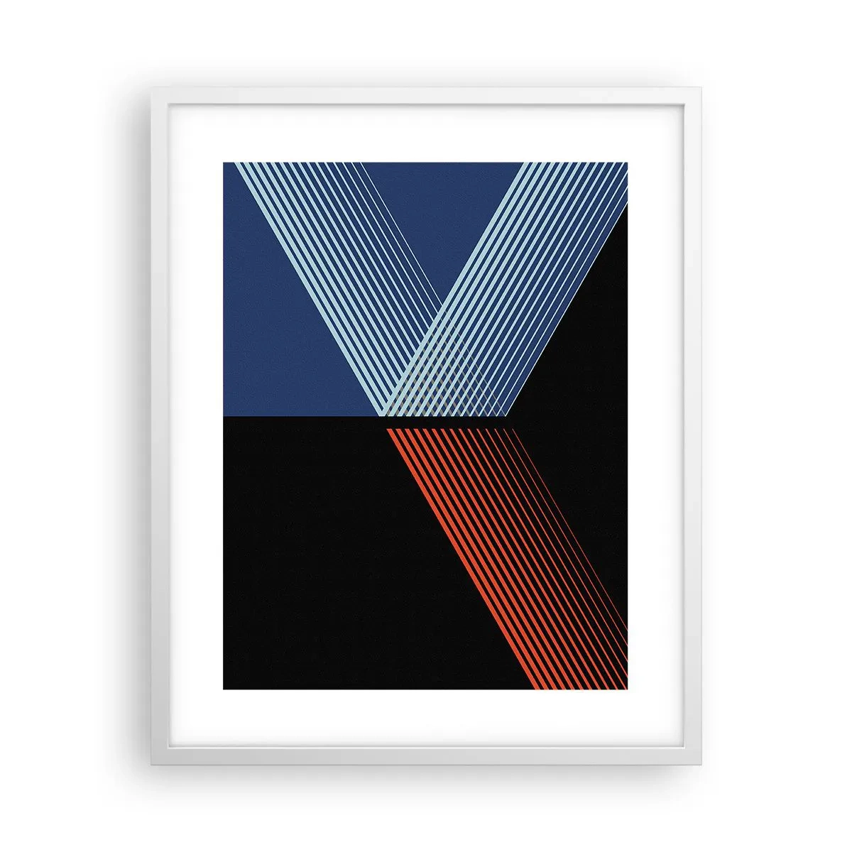 Poster în ramă albă - O poveste simplă - 40x50 cm