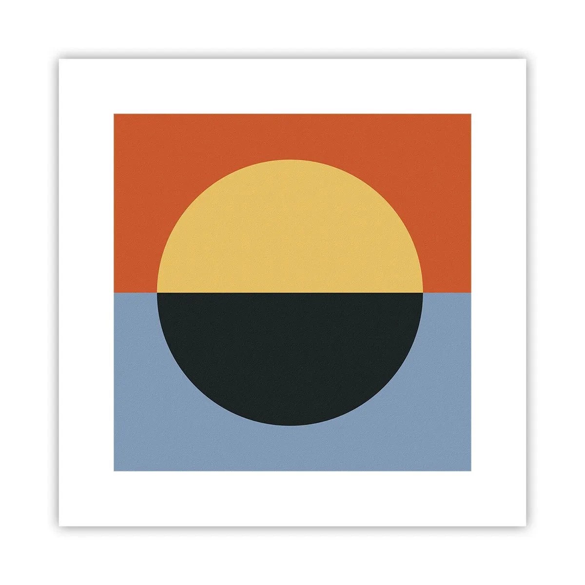 Poster - O compoziție de căldură și răcoare - 30x30 cm