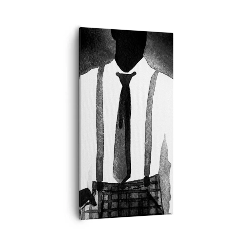 Tablou pe pânză - Într-o atmosferă noir - 55x100 cm