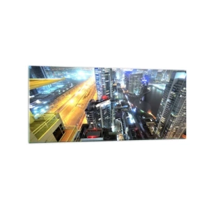 Tablou pe sticlă - Un miracol în deșert - 120x50 cm