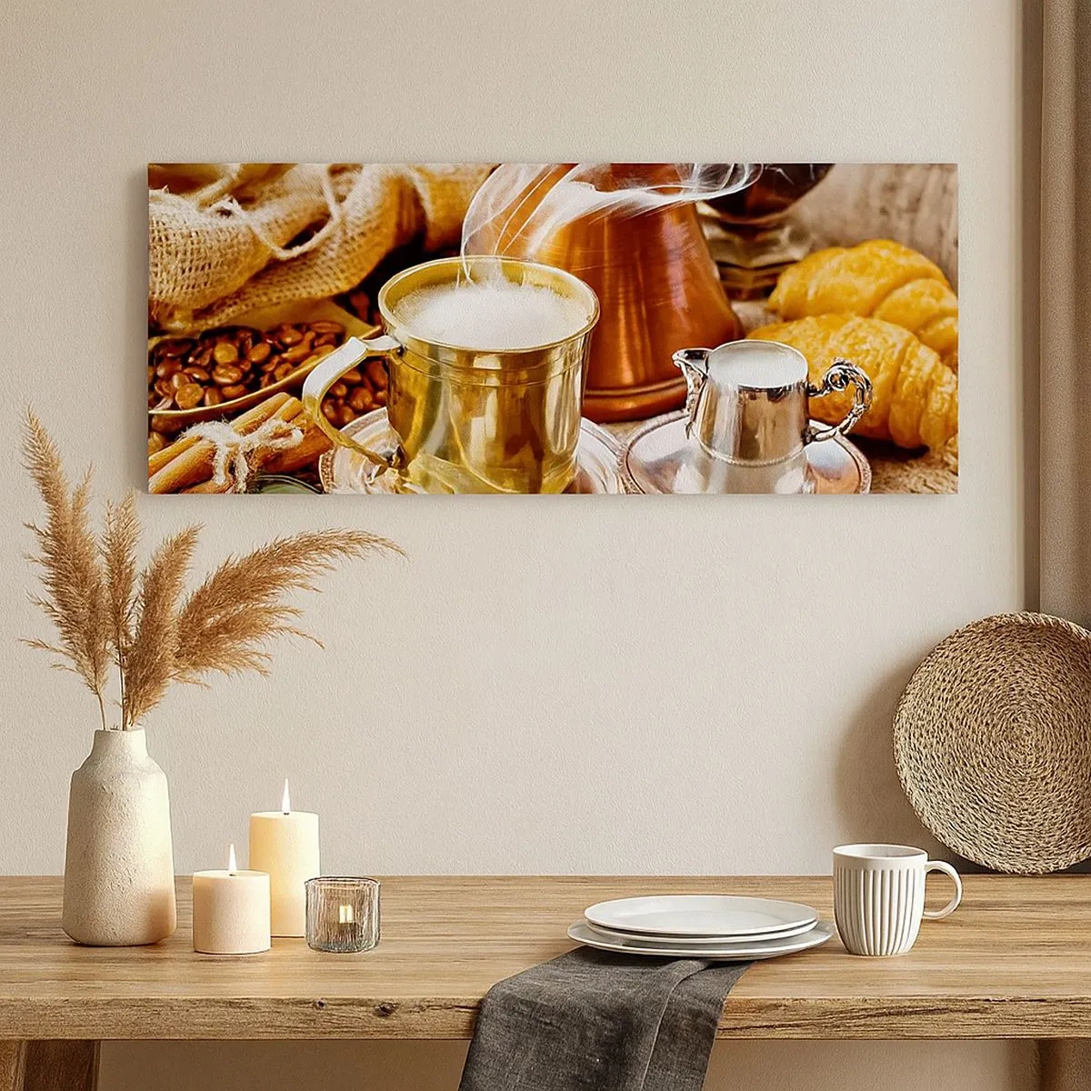 Tablou pe pânză - O zi bună! - 100x40 cm