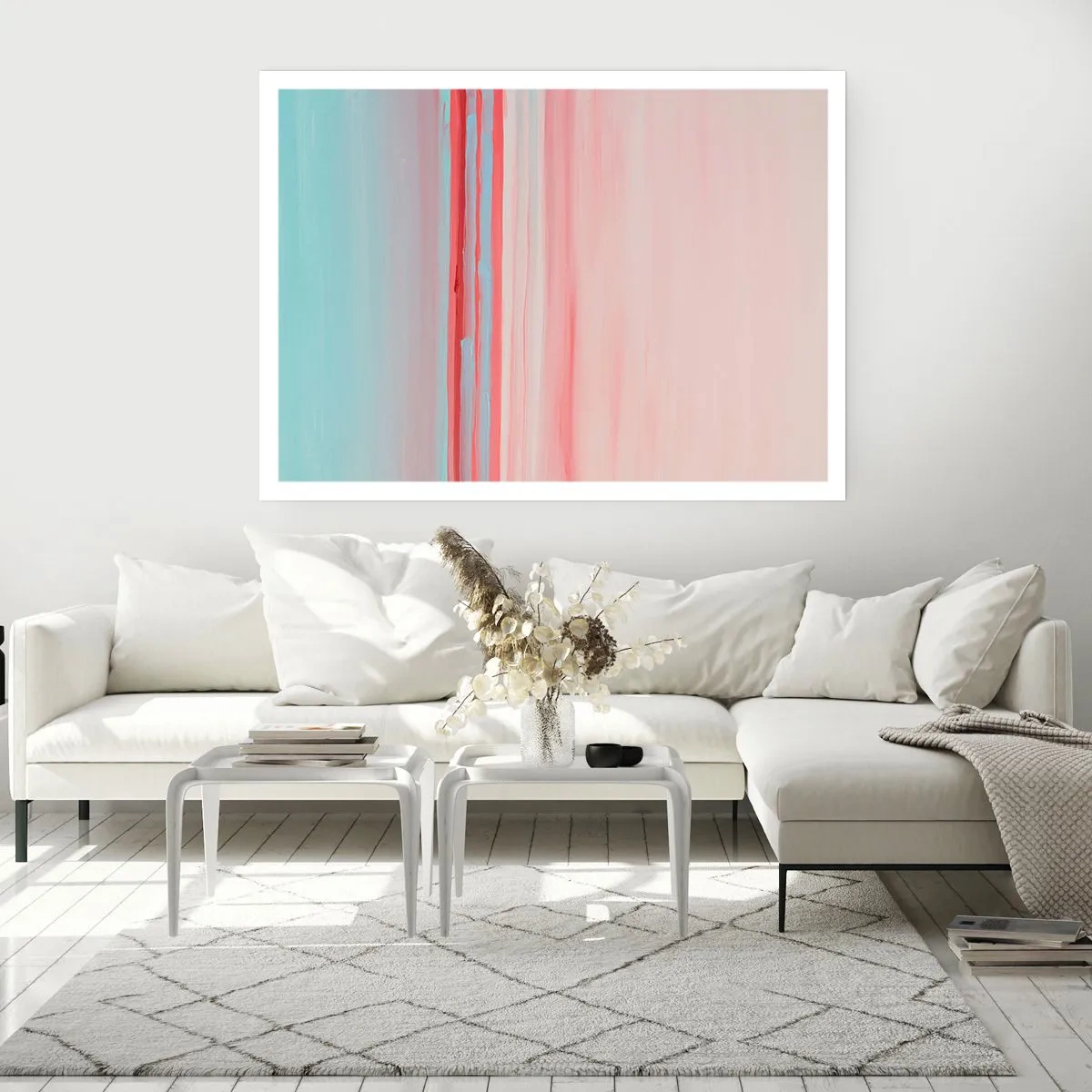 Poster - Abstracție în zori - 50x40 cm