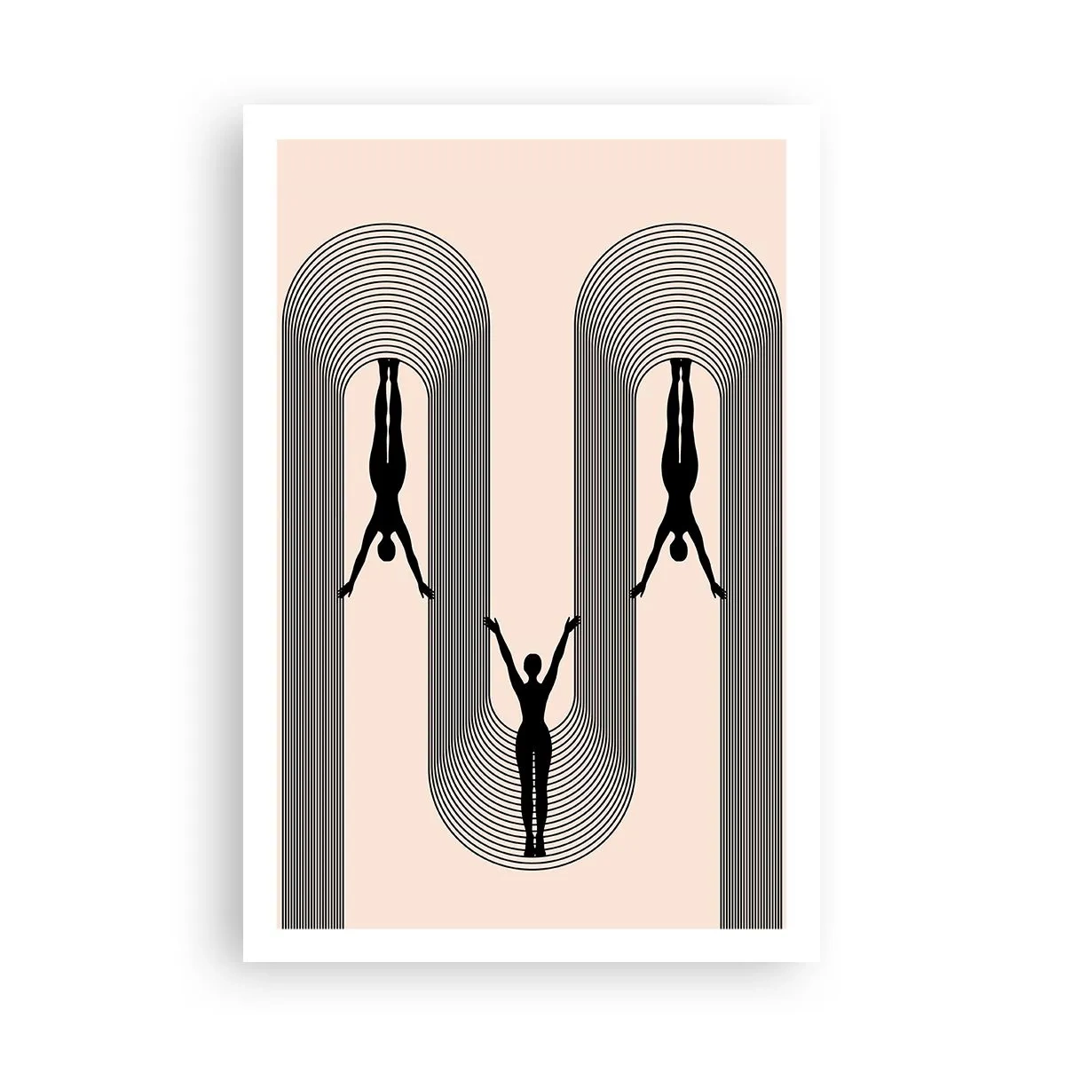 Poster - Cu susul în jos - 61x91 cm